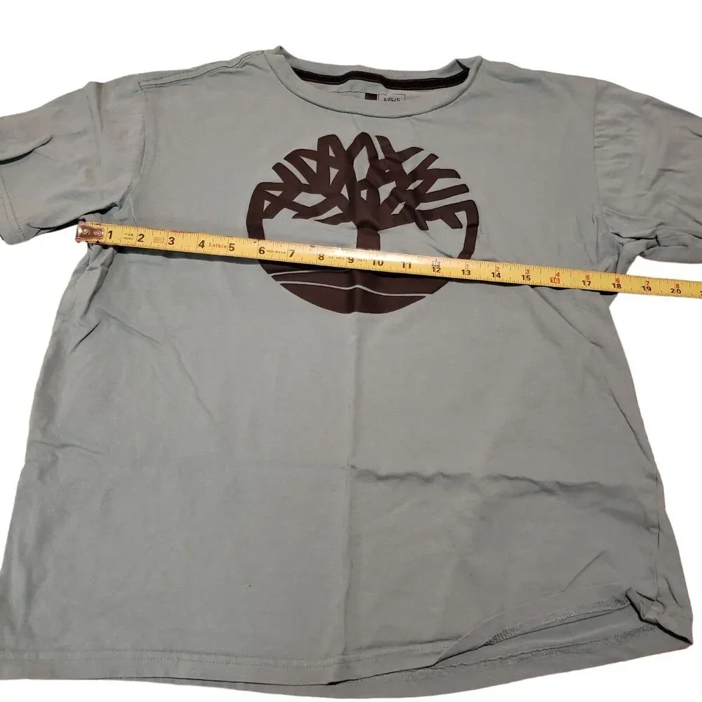 Timberland Boys Graphic Tee Logo T-Shirt Youth Size 14/16